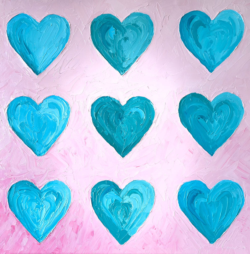 Oceans of Love – Original Oil Painting by Cassie Holmes