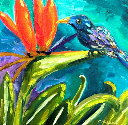 Paradise – Original Oil Painting by Cassie Holmes