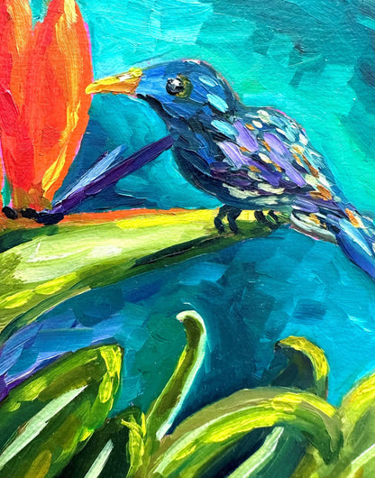 Paradise – Original Oil Painting by Cassie Holmes