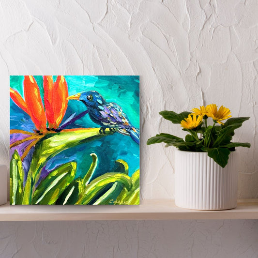 Paradise – Original Oil Painting by Cassie Holmes