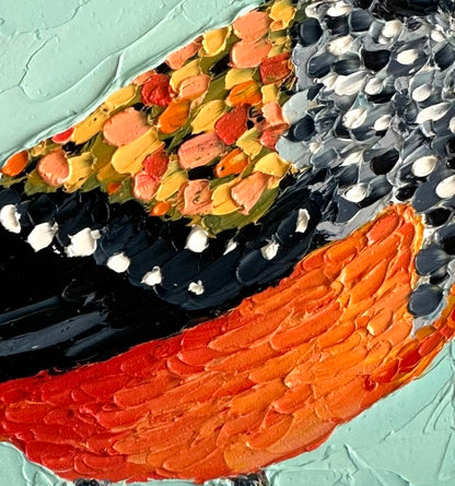 Perry - Original Oil Painting by Cassie Holmes