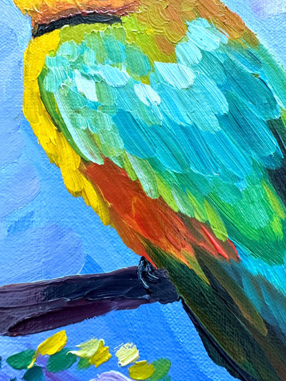 Rainbow Treasure - Original Oil Painting by Cassie Holmes