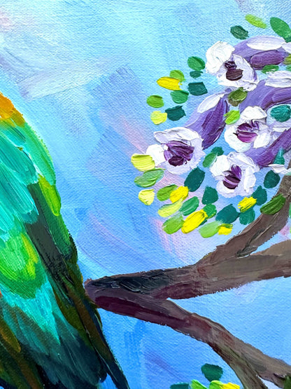 Rainbow Treasure - Original Oil Painting by Cassie Holmes