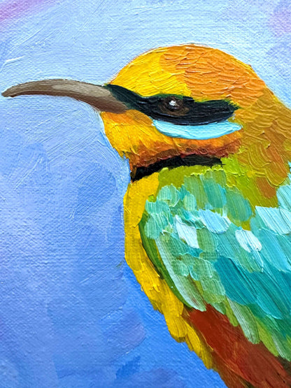 Rainbow Treasure - Original Oil Painting by Cassie Holmes