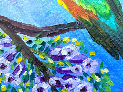 Rainbow Treasure - Original Oil Painting by Cassie Holmes