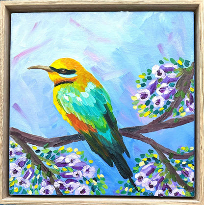 Rainbow Treasure - Original Oil Painting by Cassie Holmes