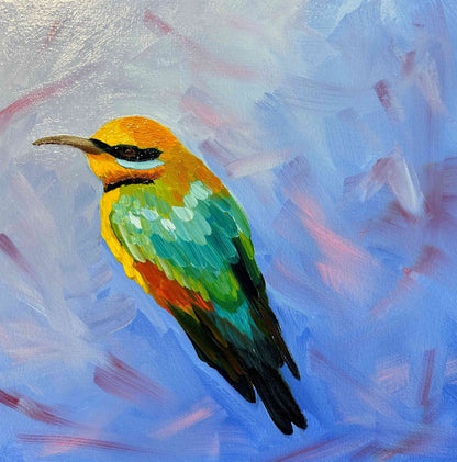 Rainbow Treasure - Original Oil Painting by Cassie Holmes