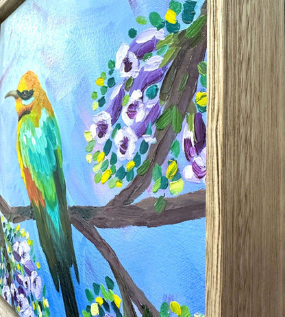 Rainbow Treasure - Original Oil Painting by Cassie Holmes