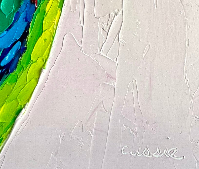 Sammy – Original Oil Painting by Cassie Holmes