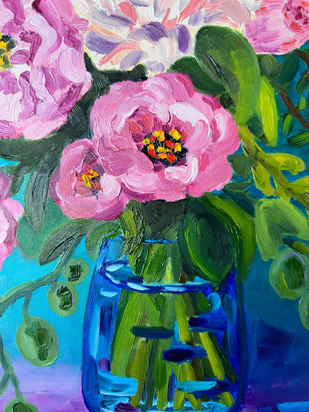 Soft Embrace – Original Oil Painting by Cassie Holmes