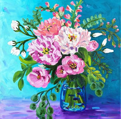 Soft Embrace – Original Oil Painting by Cassie Holmes