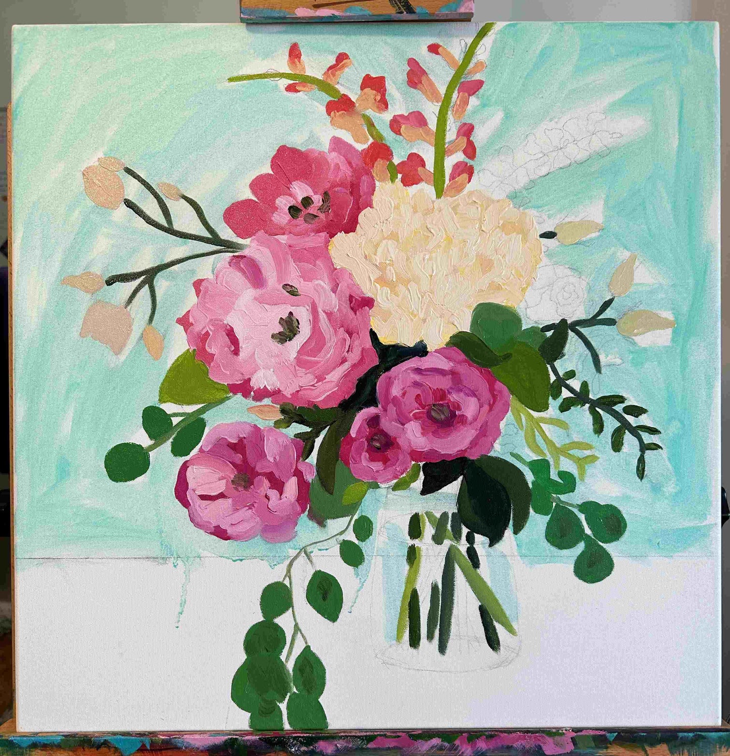 Soft Embrace – Original Oil Painting by Cassie Holmes