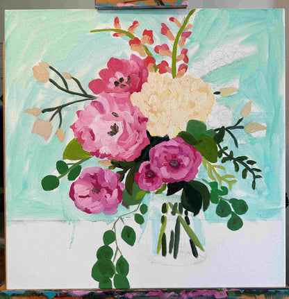 Soft Embrace – Original Oil Painting by Cassie Holmes