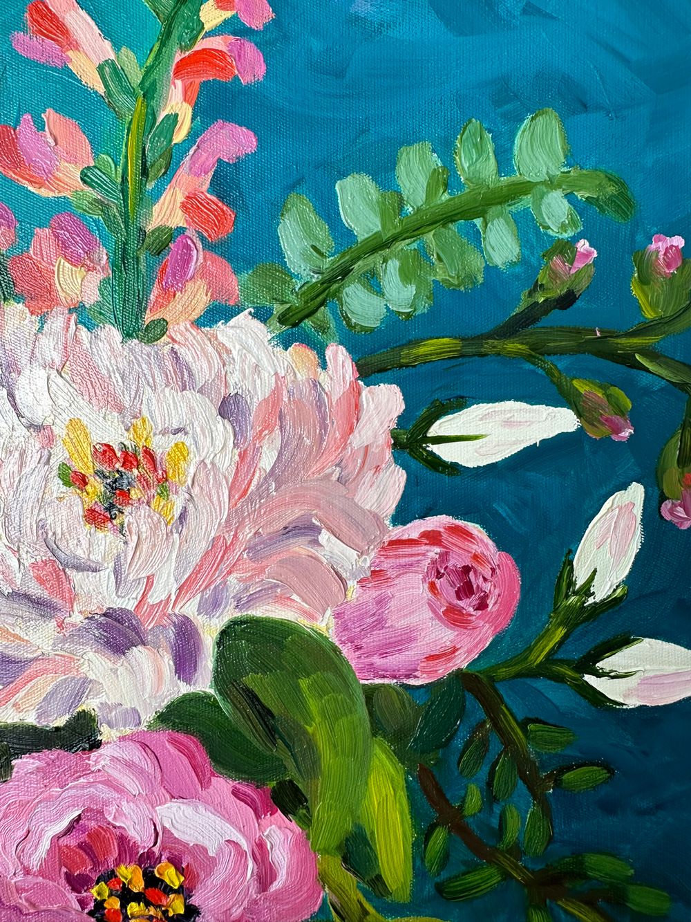 Soft Embrace – Original Oil Painting by Cassie Holmes