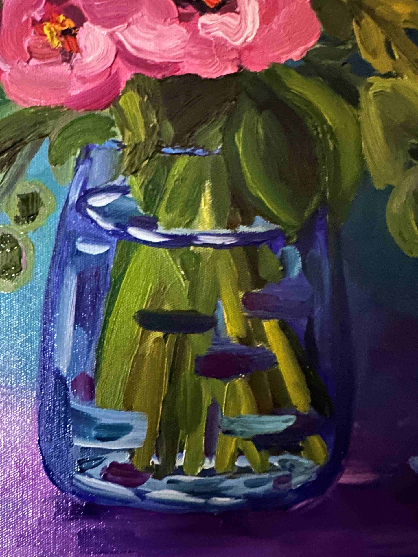 Soft Embrace – Original Oil Painting by Cassie Holmes