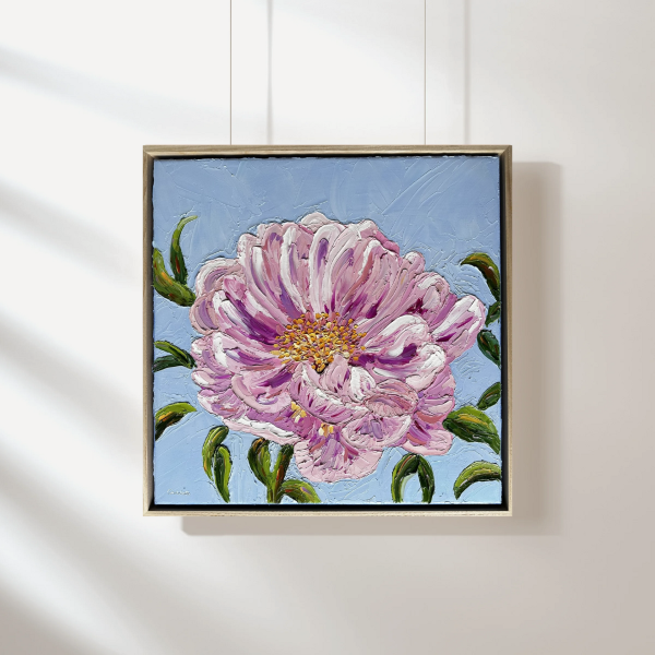 Softness – Original Floral Oil Painting by Cassie Holmes