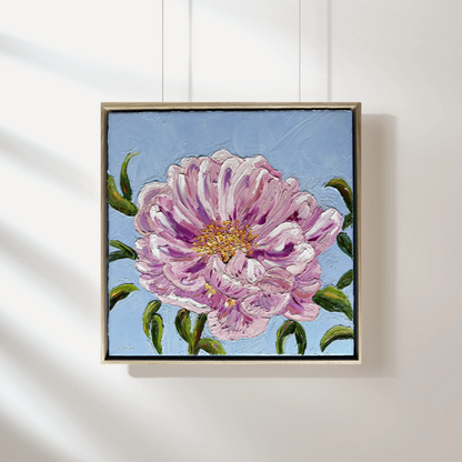 Softness – Original Floral Oil Painting by Cassie Holmes