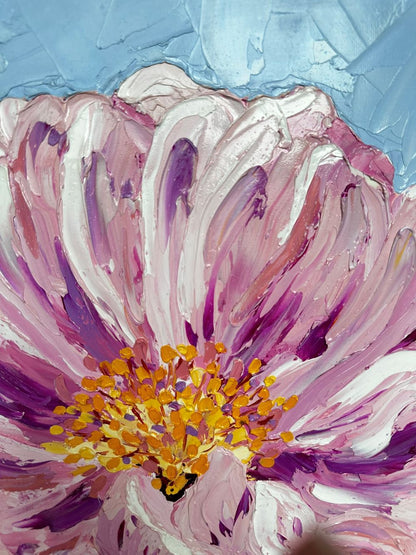 Softness – Original Floral Oil Painting by Cassie Holmes
