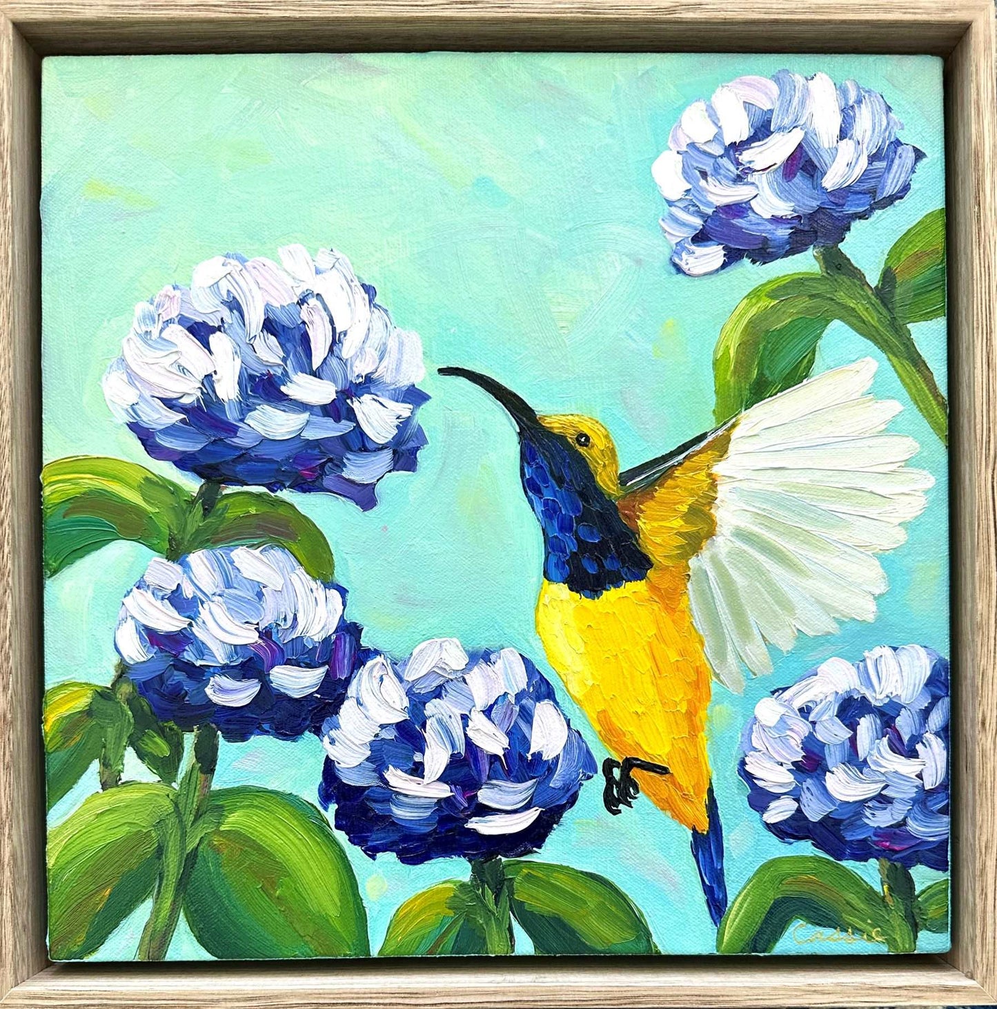 Sunny – Original Oil Painting by Cassie Holmes